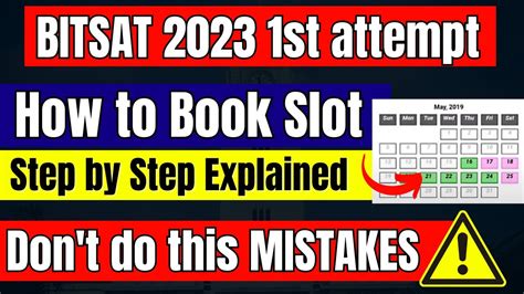 bitsat slot|Admission Process Flow : BITSAT .